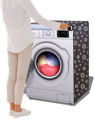 Decorly Furnishings Front Loading Washing Machine  Cover(Width: 62 cm, MALTICOLOUR)