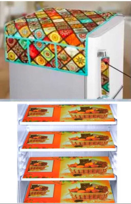 MPR INTERNATIONAL Fridge Mat(Width: 9 cm, Multicolor)