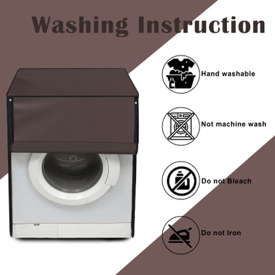 Glory Care Front Loading Washing Machine  Cover(Width: 60 cm, Brown)
