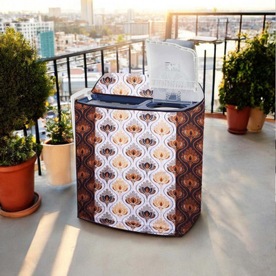shrinitya Semi-Automatic Washing Machine  Cover(Width: 81 cm, Multicolor)
