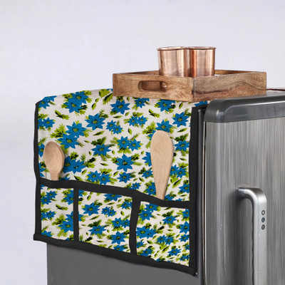 Vocal Store Refrigerator  Cover(Width: 39.02 cm, Multicolor)