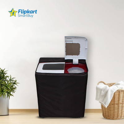Flipkart SmartBuy Semi-Automatic Washing Machine  Cover(Width: 89 cm, Coffee)