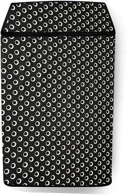 Nitasha Top Loading Washing Machine  Cover(Width: 57 cm, White)