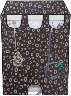 Decorly Furnishings Front Loading Washing Machine  Cover(Width: 62 cm, MALTICOLOUR)