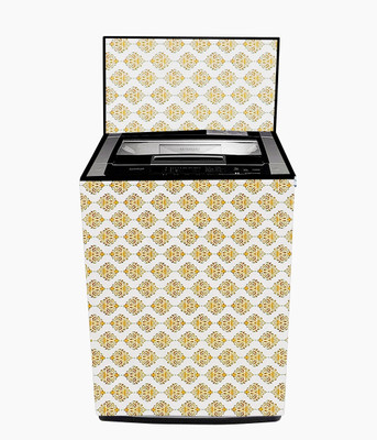MAHAL CREATION Top Loading Washing Machine  Cover(Width: 60 cm, Dmass Gold)
