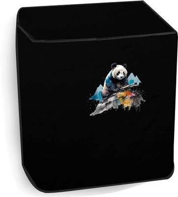 ME AND ME Semi-Automatic Washing Machine  Cover(Width: 82 cm, Black, White)