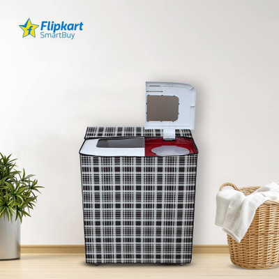 Flipkart SmartBuy Semi-Automatic Washing Machine  Cover(Width: 80 cm, Print-9)