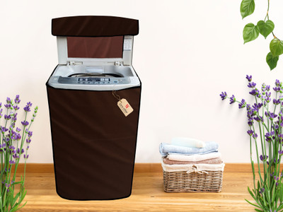 GURU-ISHMA Top Loading Washing Machine  Cover(Width: 58.42 cm, brown)