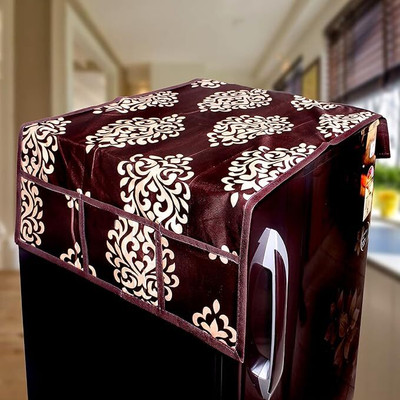 REVEXO Refrigerator  Cover(Width: 53 cm, Multicolor)