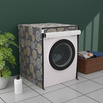 HOMESTIC Front Loading Washing Machine  Cover(Width: 60 cm, Gold)