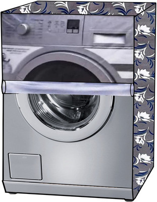 KVAR Front Loading Washing Machine  Cover(Width: 69 cm, TRANSPARENT, Gray)