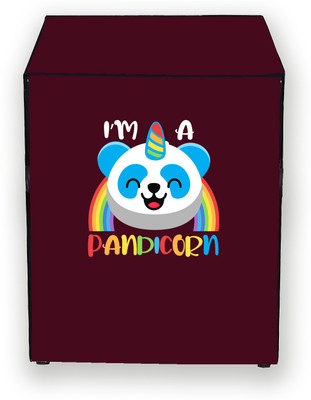 Hizing Front Loading Washing Machine  Cover(Width: 79 cm, Maroon, Multicolor)