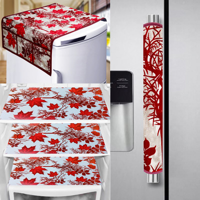 Flipkart SmartBuy Refrigerator  Cover(Width: 99 cm, Maroon)