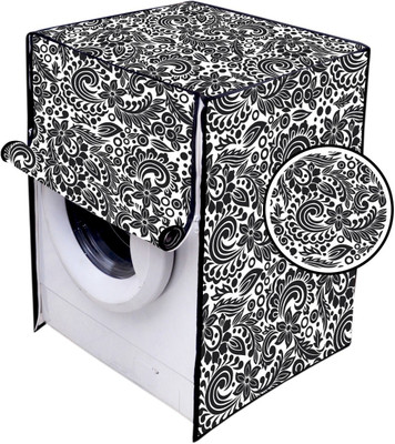 PrimeCover Front Loading Washing Machine  Cover(Width: 63 cm, BlackBail)