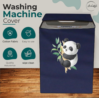 Archistylo Top Loading Washing Machine  Cover(Width: 63 cm, Blue)