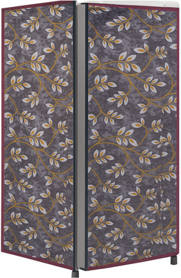 MGTECK Refrigerator  Cover(Width: 58 cm, Floral Printed, Multicolor)