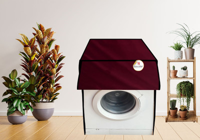 GURU ISHMA Front Loading Washing Machine  Cover(Width: 66.04 cm, Maroon)