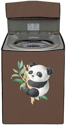 Delideal Top Loading Washing Machine  Cover(Width: 63 cm, Beige)