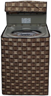 KingMatters Top Loading Washing Machine  Cover(Width: 65 cm, Brown, Multi)