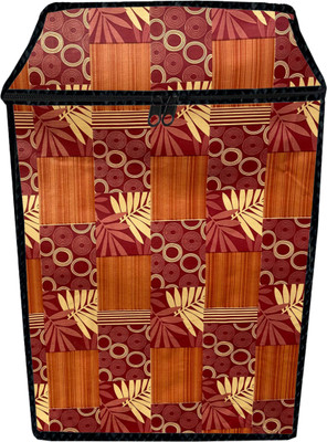 Archistylo Top Loading Washing Machine  Cover(Width: 61 cm, Red, Orange)