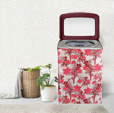 Romiz Top Loading Washing Machine  Cover(Width: 58 cm, Red)
