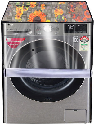 Homeify Front Loading Washing Machine  Cover(Width: 63 cm, Multicolor)