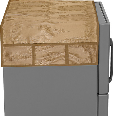 nurafiya Refrigerator  Cover(Width: 54 cm, Multicolor)