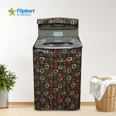 Flipkart SmartBuy Top Loading Washing Machine  Cover(Width: 53 cm, Green Red)