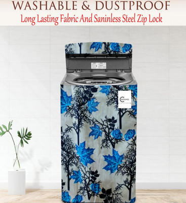 Crosmo Top Loading Washing Machine  Cover(Width: 58 cm, Blue, Grey)