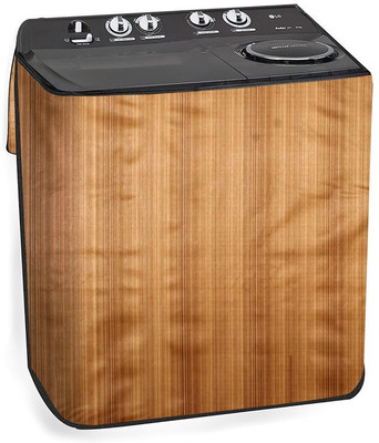 The Furnishing Tree Semi-Automatic Washing Machine  Cover(Width: 73.66 cm, Brown)