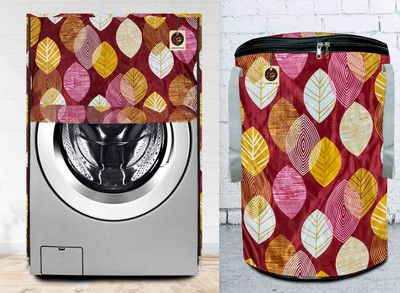 Comfort House Front Loading Washing Machine  Cover(Width: 58 cm, Maroon)