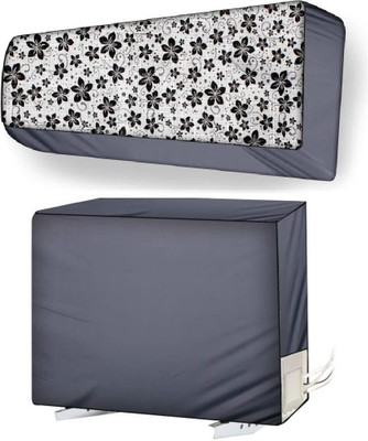 MW PRINTS Air Conditioner  Cover(Width: 110 cm, Multi)