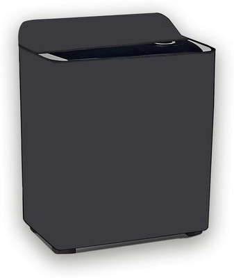 SO HOMEFURNISHING Semi-Automatic Washing Machine  Cover(Width: 66.3 cm, Grey)
