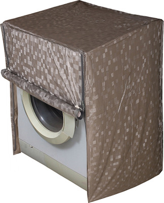 KUBER INDUSTRIES Front Loading Washing Machine  Cover(Width: 65 cm, Grey)