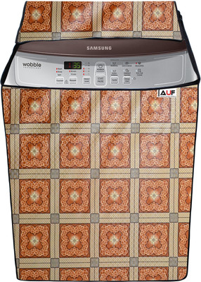 Crosia Craft Top Loading Washing Machine  Cover(Width: 63.7 cm, Brown)