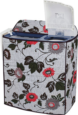 Star Weaves Semi-Automatic Washing Machine  Cover(Width: 84 cm, White)