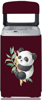 KVAR Top Loading Washing Machine  Cover(Width: 68 cm, Maroon)