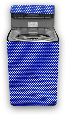 MVNK Group Top Loading Washing Machine  Cover(Width: 64 cm, Blue Polka)