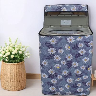 SANRAKSSHAN Top Loading Washing Machine  Cover(Width: 58.42 cm, Blue)