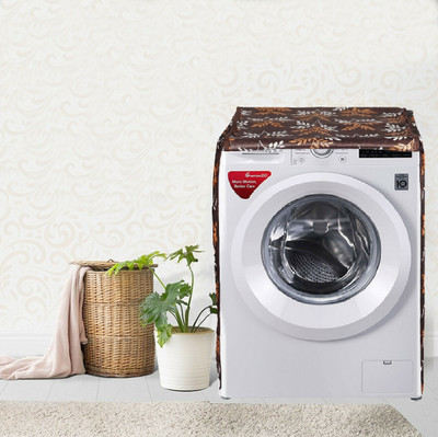 Romiz Front Loading Washing Machine  Cover(Width: 58 cm, Brown)