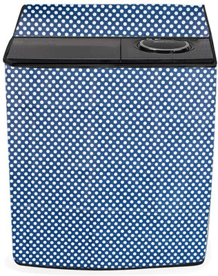 Nitasha Semi-Automatic Washing Machine  Cover(Width: 82 cm, blue, white)