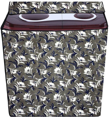 Decorly Furnishings Semi-Automatic Washing Machine  Cover(Width: 83 cm, MALTICOLOUR)