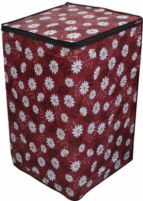 Casnest Front Loading Washing Machine  Cover(Width: 58 cm, maroon)