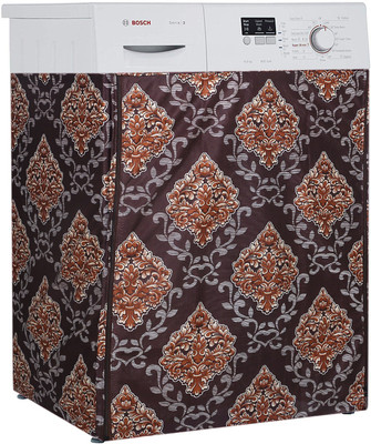 KUBER INDUSTRIES Front Loading Washing Machine  Cover(Width: 56 cm, Brown)