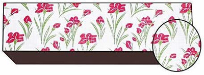 Aadvay and Advika Air Conditioner  Cover(Width: 111.76 cm, Brown, Green)