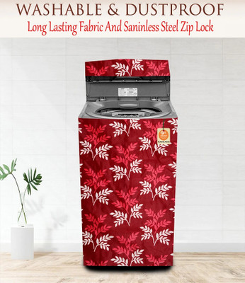 Kanushi Industries Top Loading Washing Machine  Cover(Width: 55 cm, Maroon)