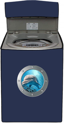 SIMSSOLUTIONS Top Loading Washing Machine  Cover(Width: 67.6999999999999 cm, Blue)