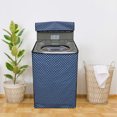 Glassiano Top Loading Washing Machine  Cover(Width: 66.04 cm, Blue)