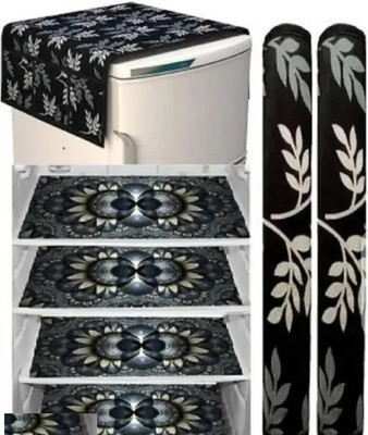 BHOLA PARVATI TRADING Fridge Mat(Width: 39 cm, Grey)