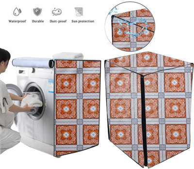 AAVYA UNIQUE FASHION Front Loading Washing Machine  Cover(Width: 63 cm, Multicolor)